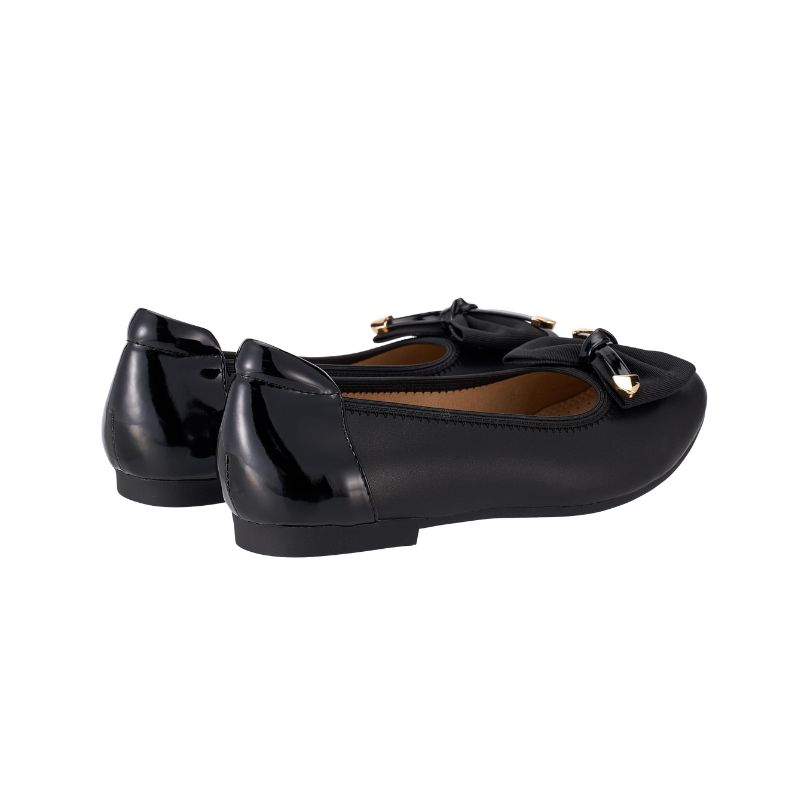 EBS0074 EVERBEST Soft Step Bow Ballet Flats