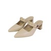 101235 Pointed Toe Slip On Heel
