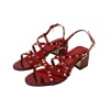 101242 Elegant Block Heel Sandals