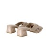 YYF4006 Tracce Twisted Knot Block Heel