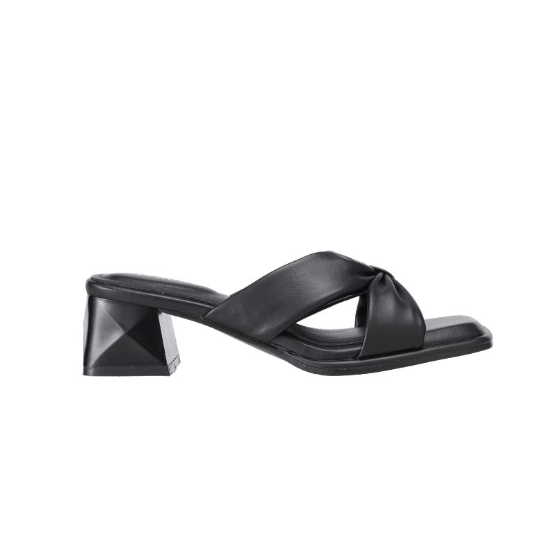 YYF4006 Tracce Twisted Knot Block Heel