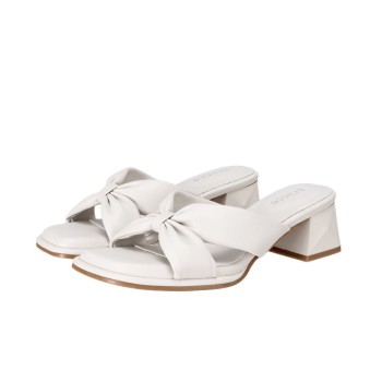 YYF4006 Tracce Twisted Knot Block Heel