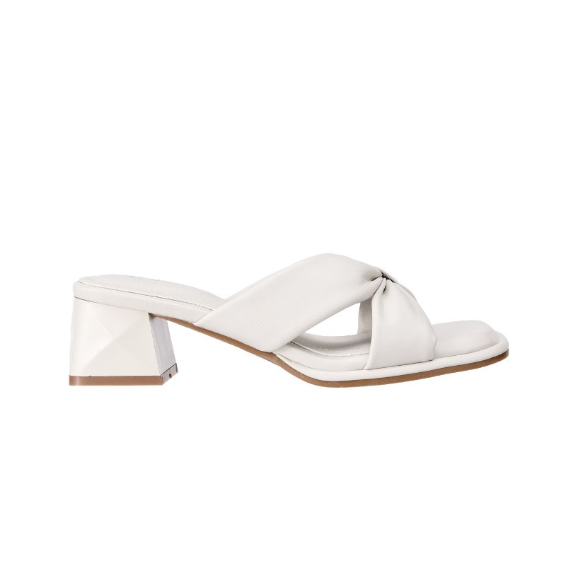 YYF4006 Tracce Twisted Knot Block Heel