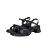 YYF4007 Tracce Twisted Strap Block Heel Sandals