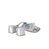 YYF4009 Tracce Crystal Twist Heeled Sandals