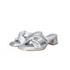 YYF4009 Tracce Crystal Twist Heeled Sandals