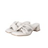 YYF4009 Tracce Crystal Twist Heeled Sandals