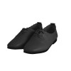 AMP5012 Tracce Leather Lace Up Flat Ballerinas