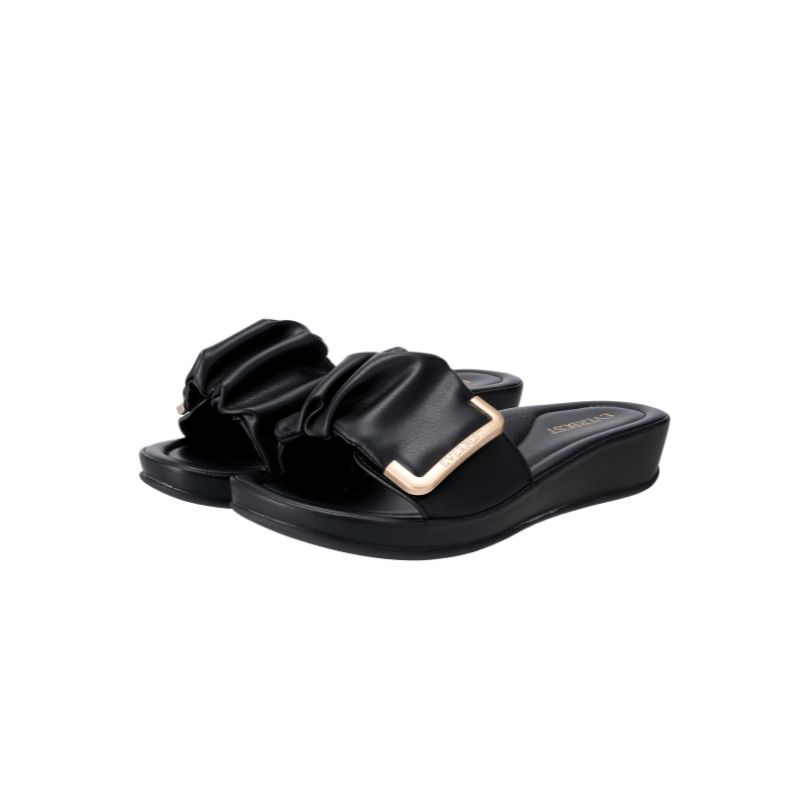 LCS8010 Soft Ruched Sandals