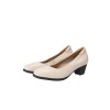 LY8055 Classic Round Toe Block Heel Pumps