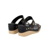 AMP0087 Wedge Heel Square Toe Design Sandals