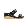AMP0087 Wedge Heel Square Toe Design Sandals