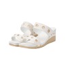 AMP0087 Wedge Heel Square Toe Design Sandals