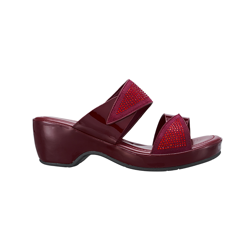 AMP0095 - Slip On Wedge Sandals