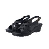 AMP0097 - Weave Strap Wedge Sandals