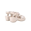 AMP0098 - Gathered Wedge Sandals