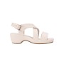 AMP0098 - Gathered Wedge Sandals
