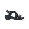 AMP0098 - Gathered Wedge Sandals
