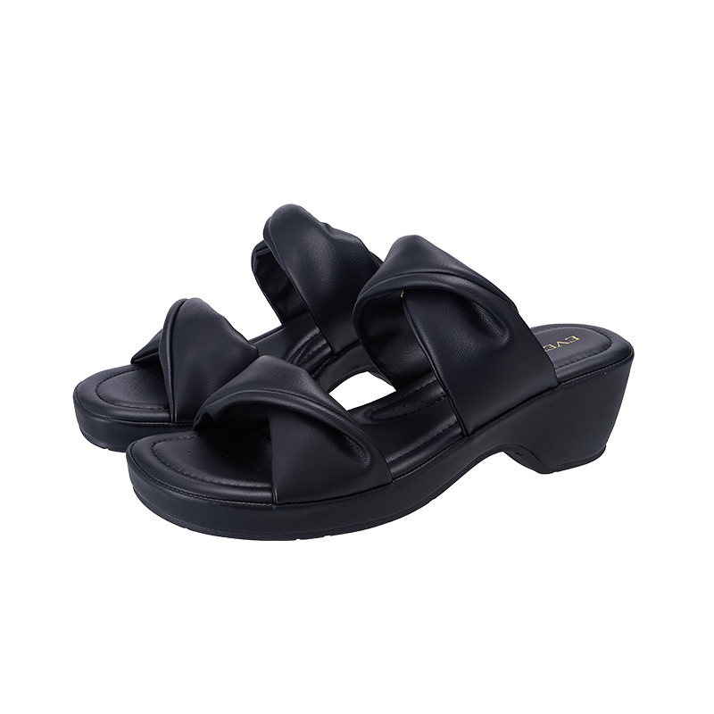 AMP0099 - Slip On Wedge Sandals