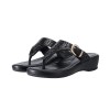 AMP0101- Buckle Thong Wedges