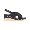 AMP0102 Wedge Cross Strap Sandals