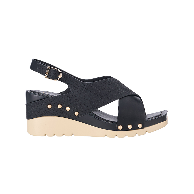 AMP0102 Wedge Cross Strap Sandals
