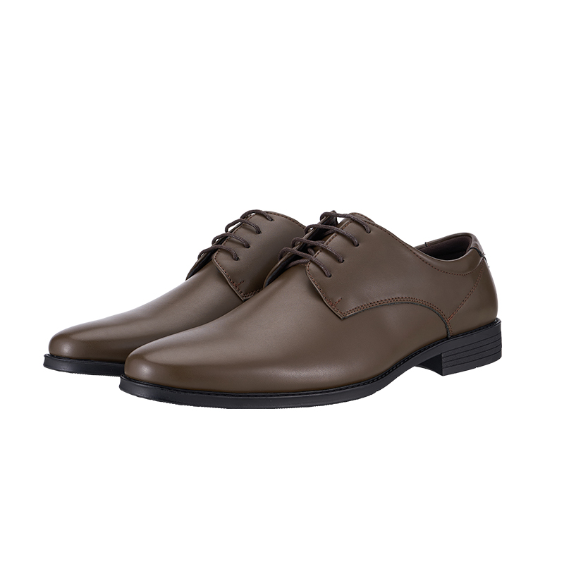 AMP3045 Classic Plain Toe Derby Shoes