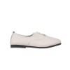 AMP5012 Tracce Leather Lace Up Flat Ballerinas