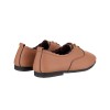 AMP5012 Tracce Leather Lace Up Flat Ballerinas