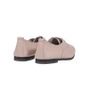 AMP5012 Tracce Leather Lace Up Flat Ballerinas