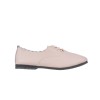 AMP5012 Tracce Leather Lace Up Flat Ballerinas