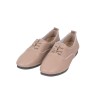 AMP5012 Tracce Leather Lace Up Flat Ballerinas
