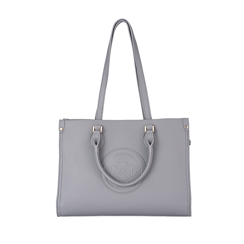 BDI0015 Everbest Elegant Embossed Logo Tote Bag