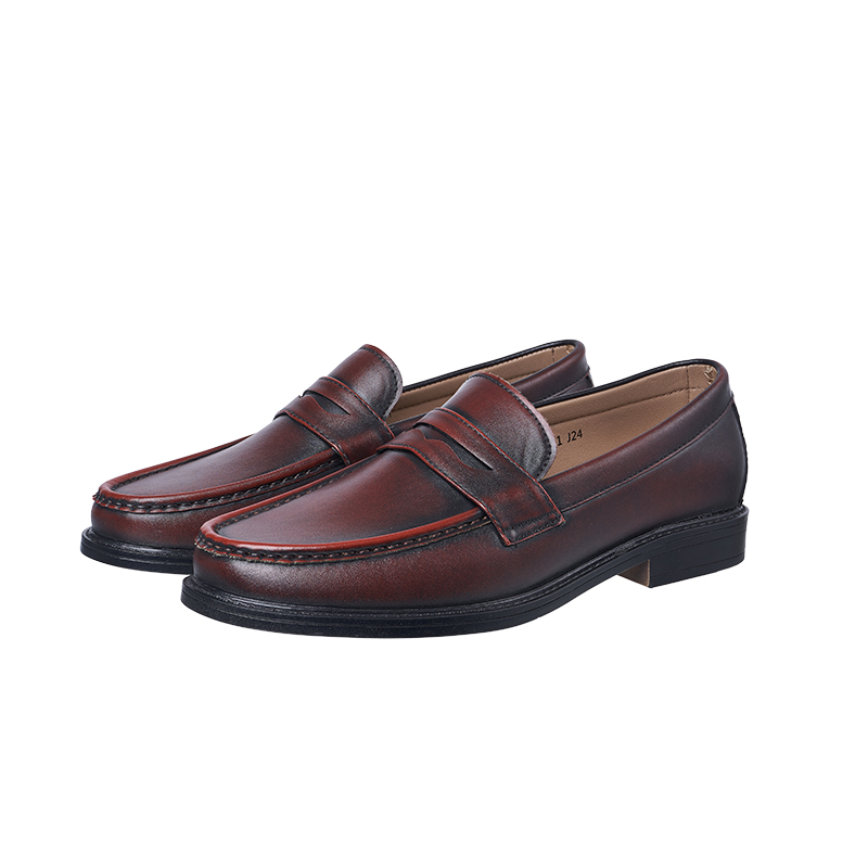 BS1073 Men's Moccasin Penny Loafers