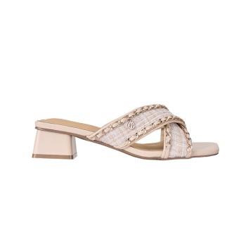 BT9030 Cross Strap Block Heels