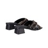 BT9030 Cross Strap Block Heels