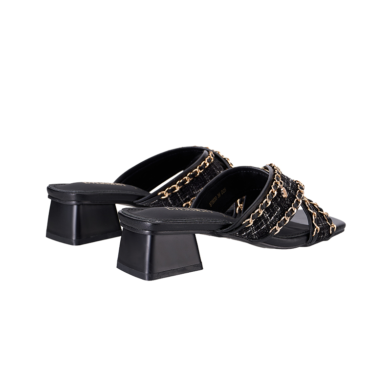 BT9030 Cross Strap Block Heels