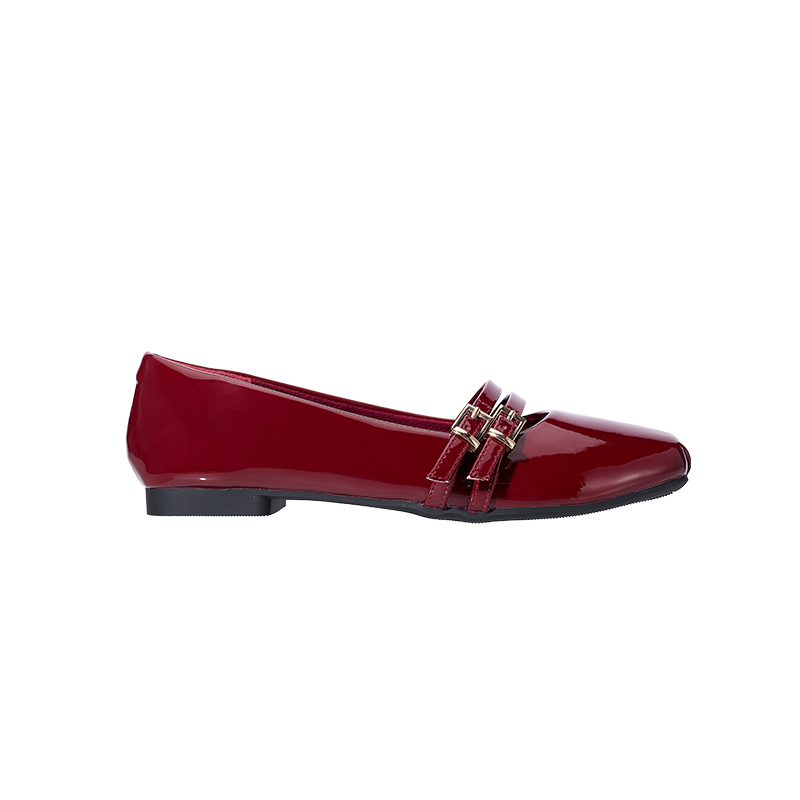 BT9031 EVERBEST Double Strap Ballet Flats