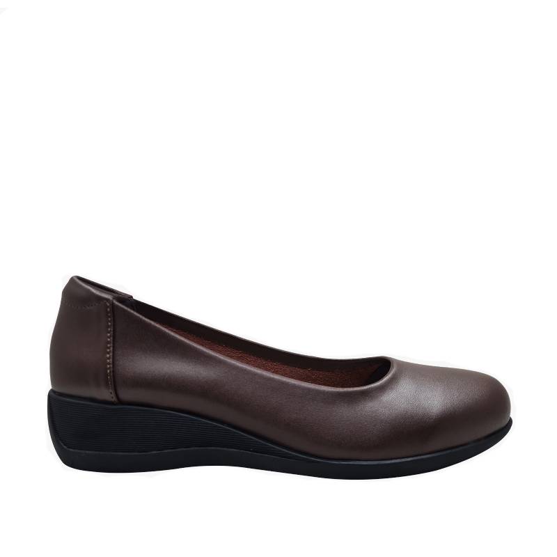 BJ5051 Low Wedge Heel Classic Pump Shoes