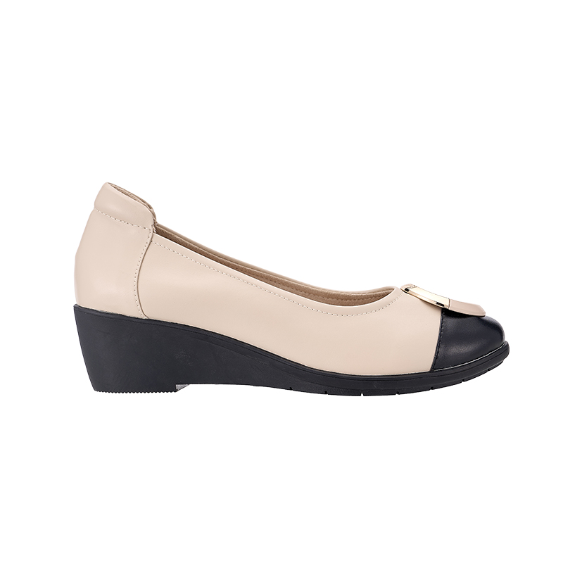 EBS0063 Ladies Leather Flats
