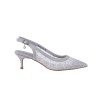 EHH2012 Kitten Heel Pointed Toe Sling back