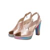 EHH2029 Cross Strap Design Peep-Toe Platform Sandals