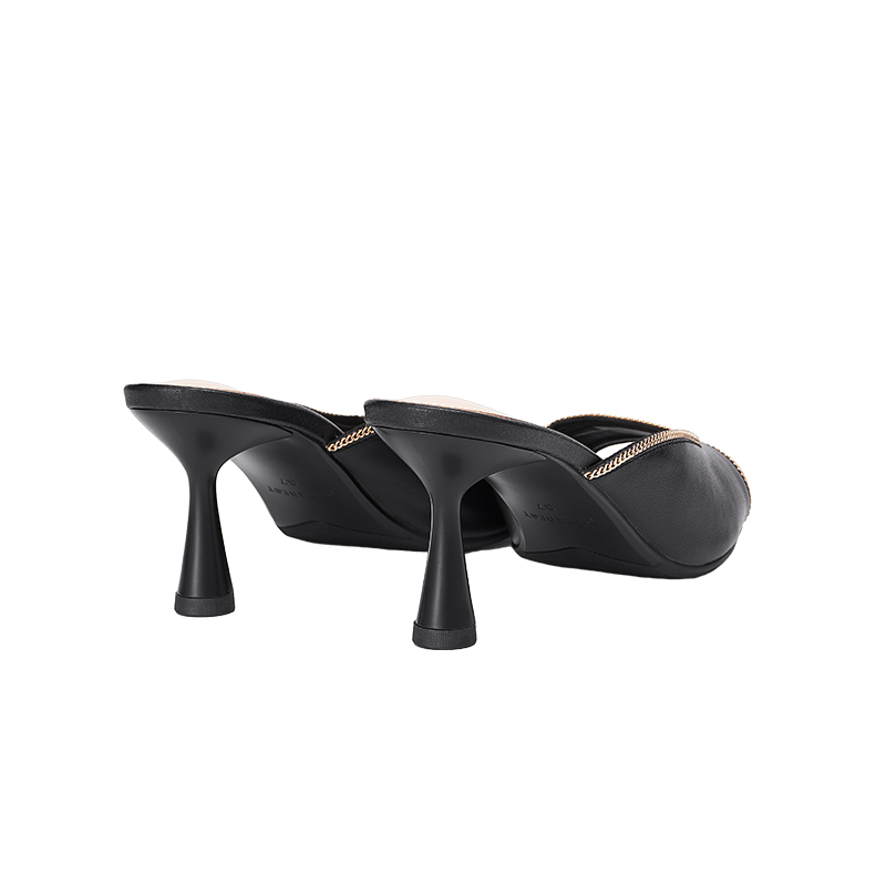 EHH2030 Peep Toe Sleep On Mules