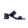 EHH2039 Woven Texture Block Heel Sandals