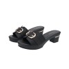 EMX1311 Slip On Block Heel