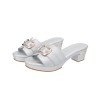EMX1311 Slip On Block Heel