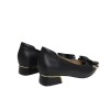 EXZ7013 Pointed Toe Block Heel