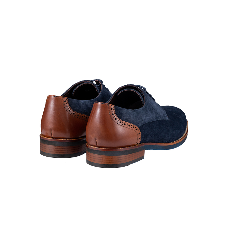 JB2018 Suede Leather Oxford Shoes