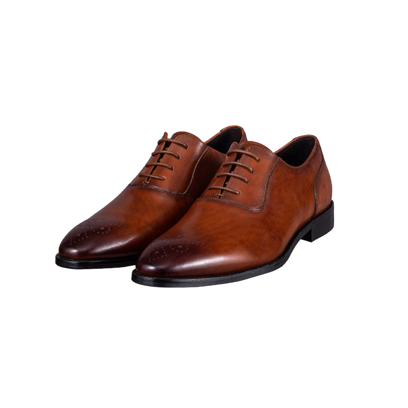JB2021 Leather Lace up shoes for Men