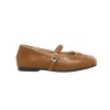 LSS9002 Tracce Square Toe Mary Jane Ballet Flats